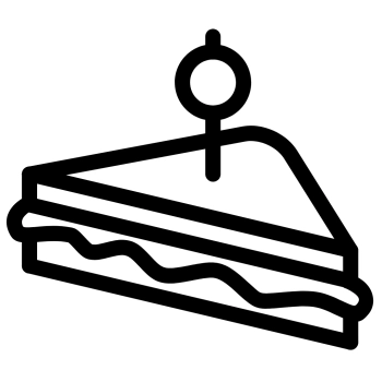 Kanapka z wędzonym łososiem